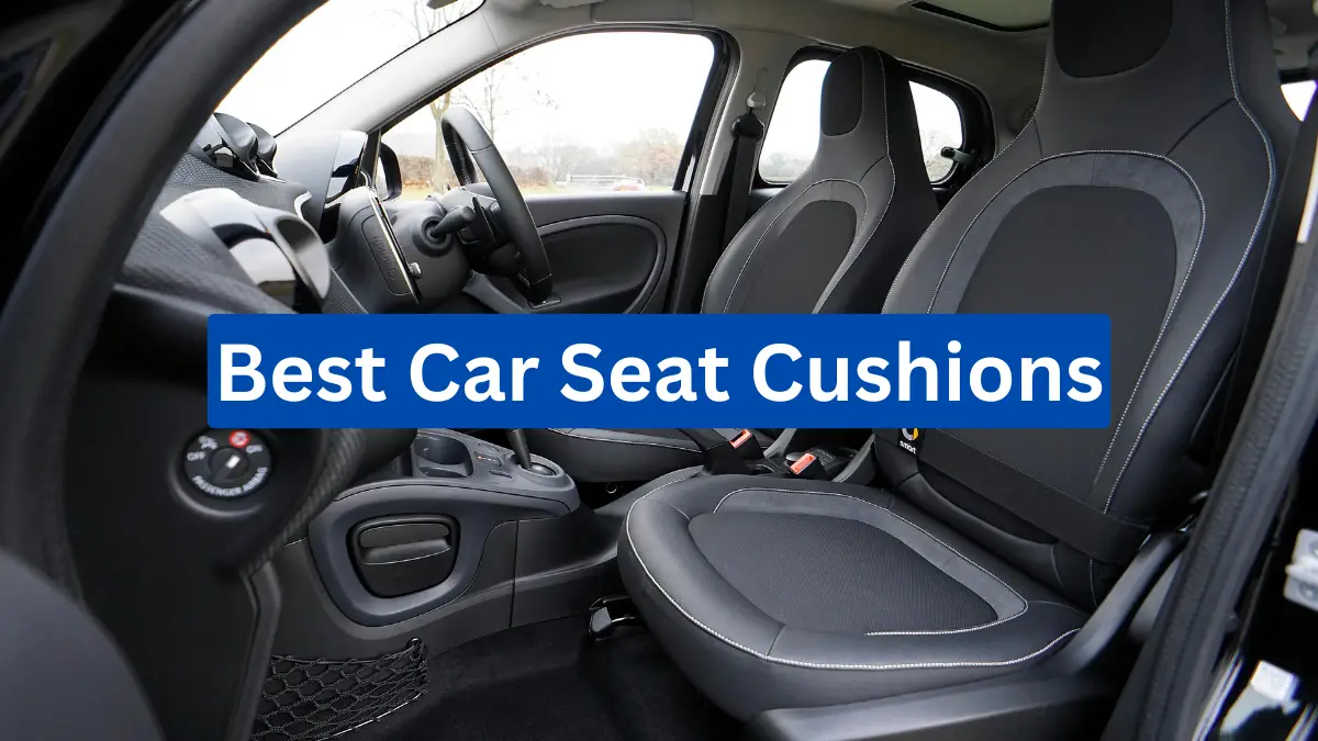 Best car seat cushions for long drives in India - comfortable and ergonomic car seats